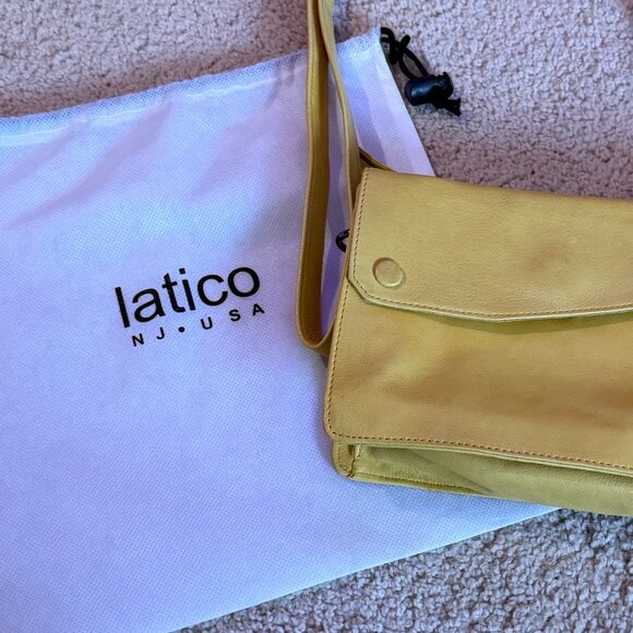 NWT *Latico* Lemon Yellow | Avalon Crossbody | Sold Out Color | w/ Dust Bag - Picture 11 of 11